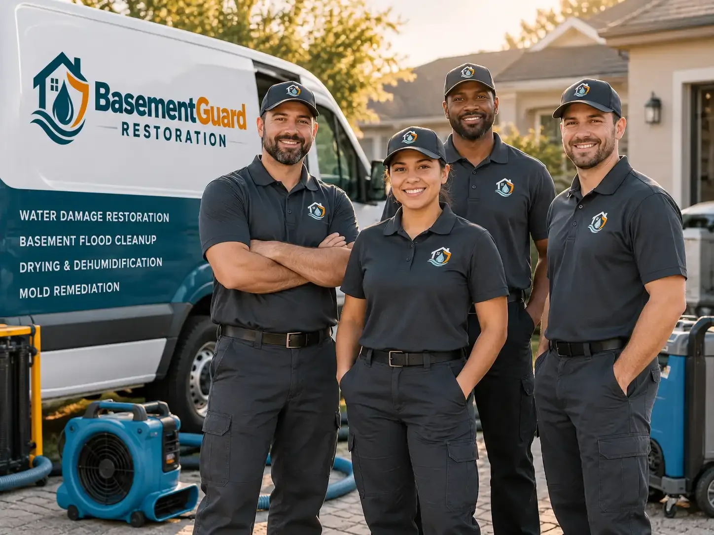 Basement Water Damage Restoration company in Jones, LA